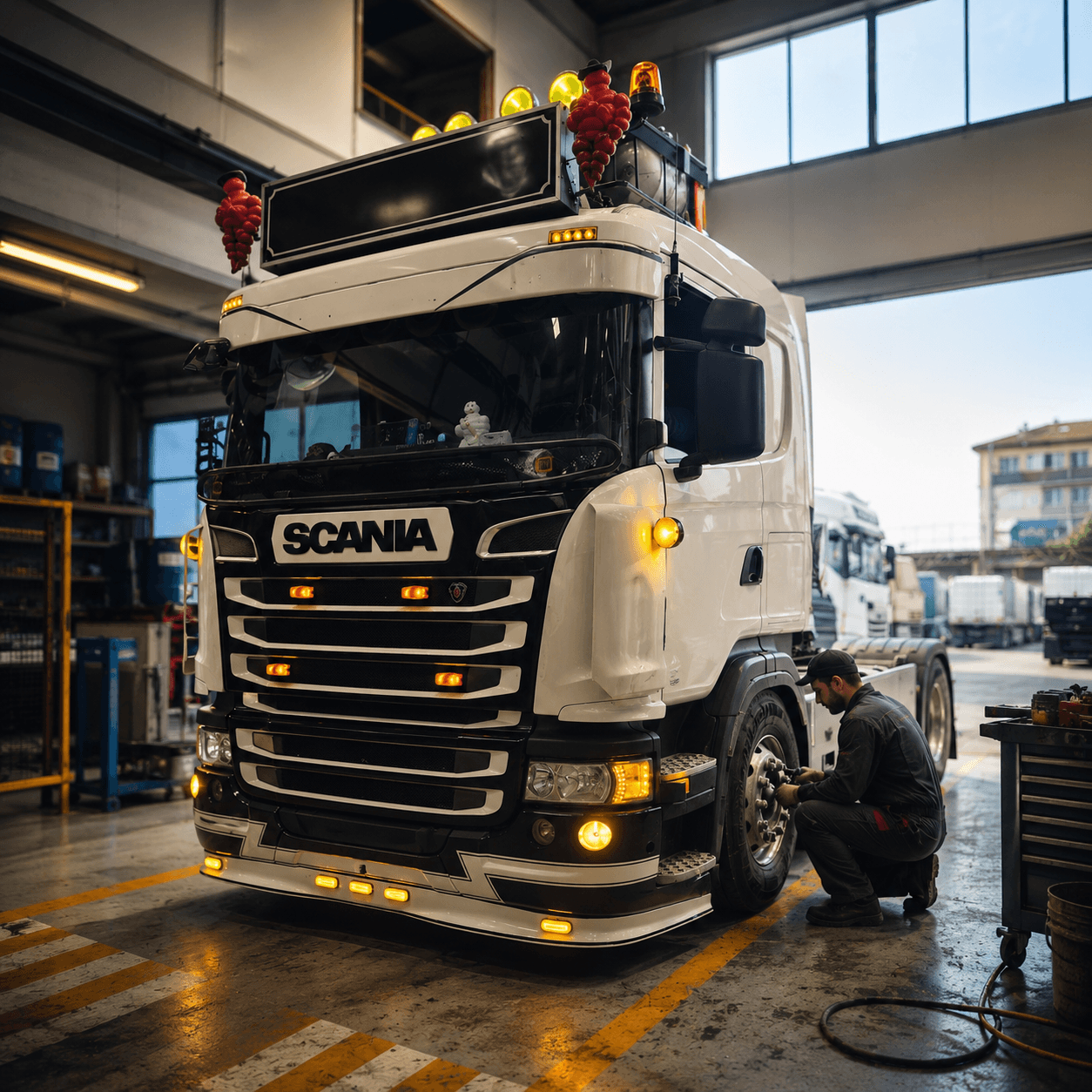 Guasto cambio camion