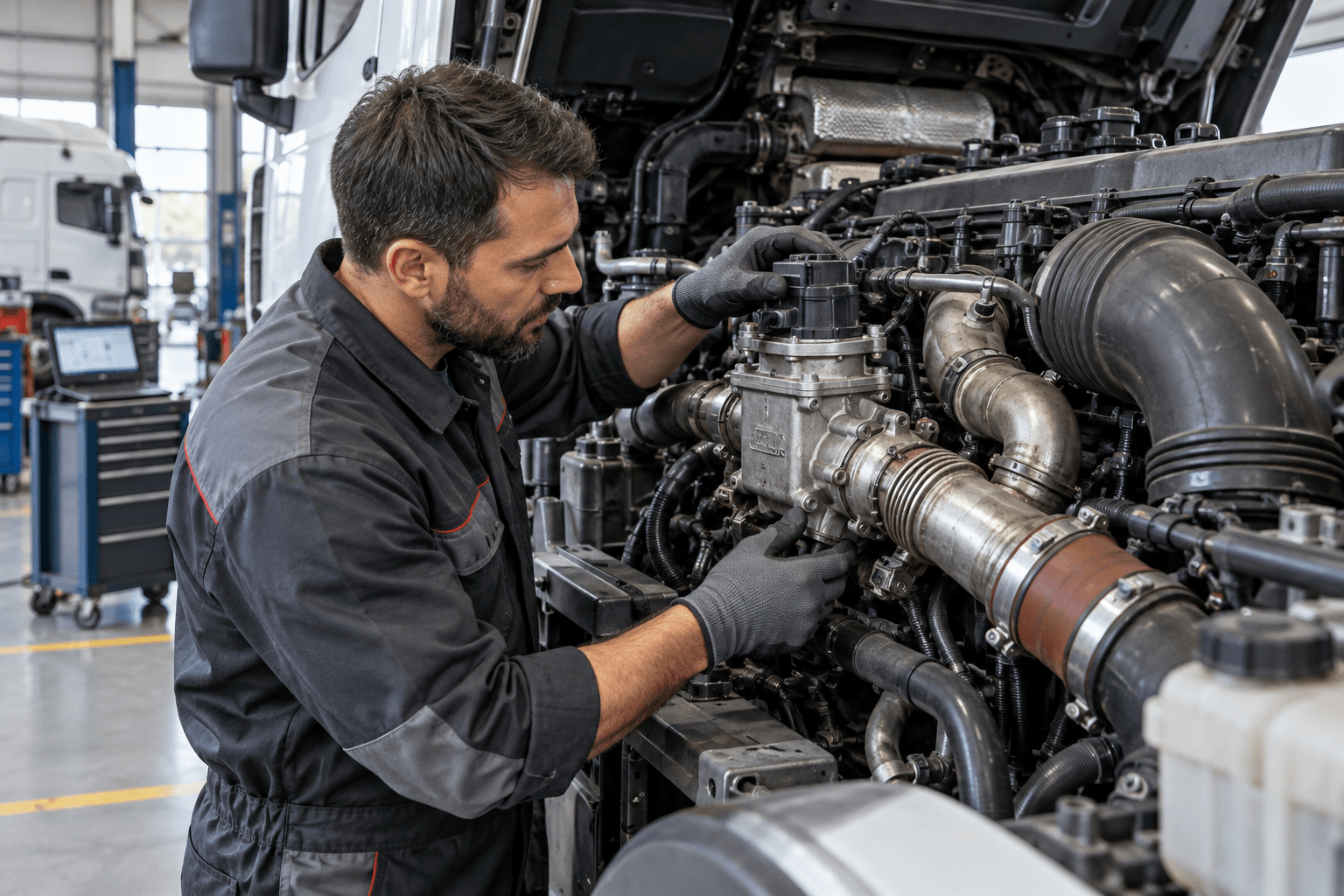 Valvola EGR camion: 7 segnali di guasto da controllare